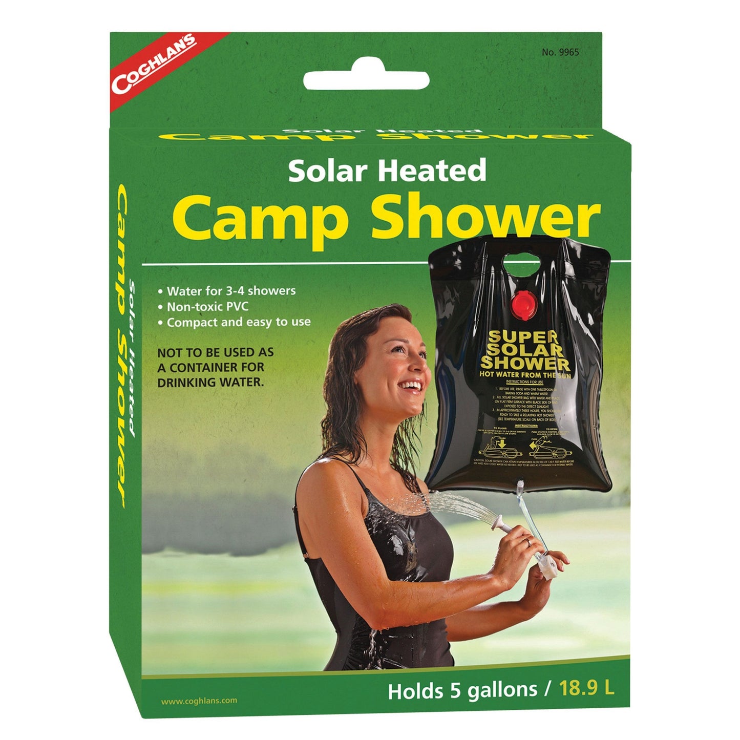 COGHLANS Solar Heated Camp Shower_0