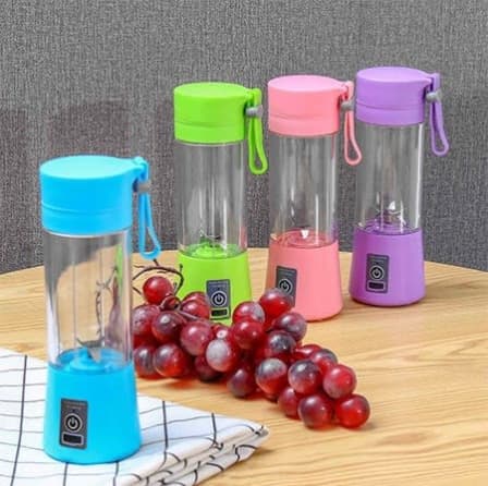 Portable Rechargeable Fruit and Juice Blender - Baby Food Maker   GREEN_0