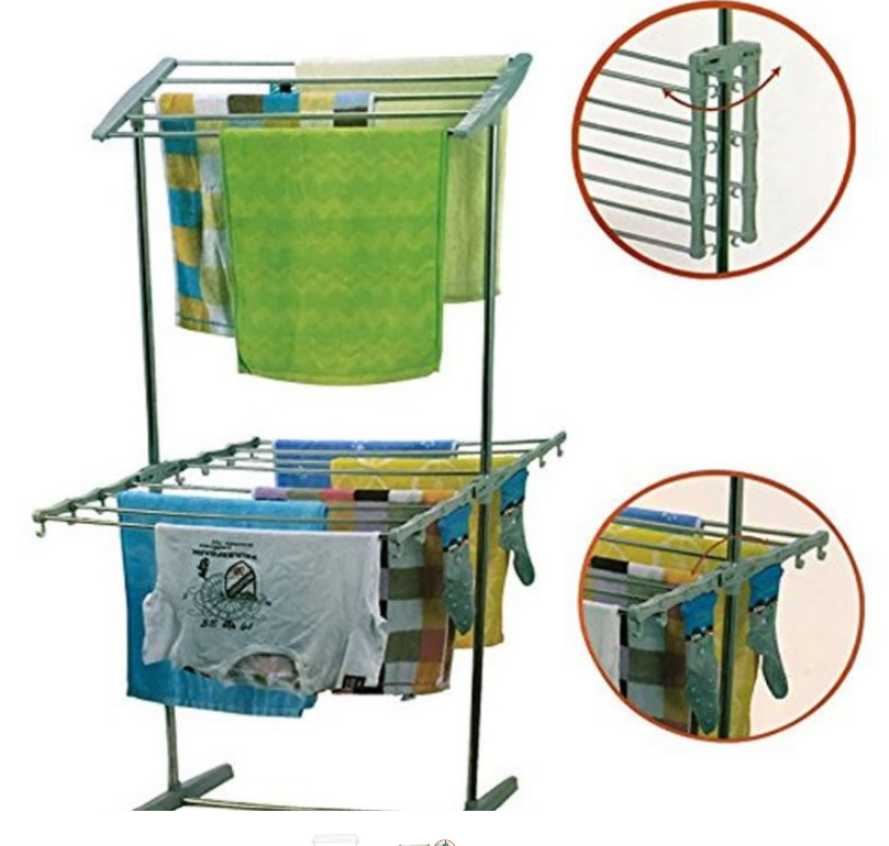 Multifunctional Folding Clothes Drying Rack_1