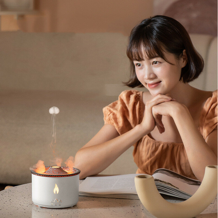 360ml Volcanic Flame Aroma Oil Diffuser_1